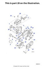 Jaguar Genuine Sliding Block