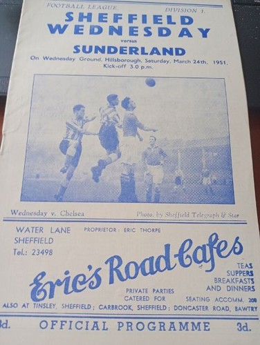 Sheffield wednesday - sheffield, v