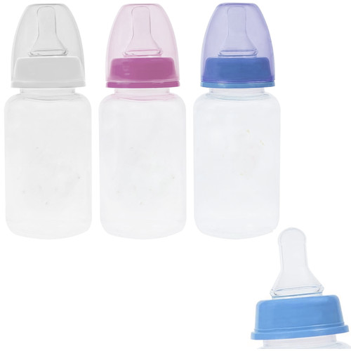 150ml baby milk and - 3, water