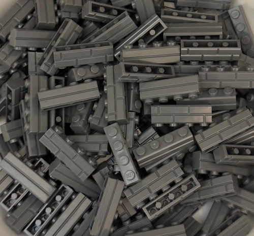 Lego 1x4 dark - stone, grey