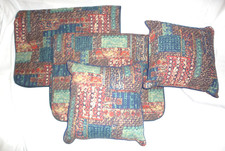 SHERIDAN TUSCAN GREEN RED TAN