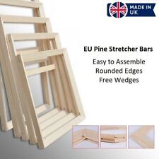 Canvas Stretcher Bars 18mm Premium Frames Painting Art Pairs EU Pine Wood UK