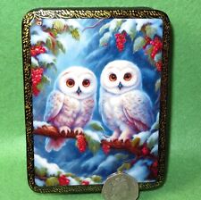 Cute White OWL Chicks Lacquer