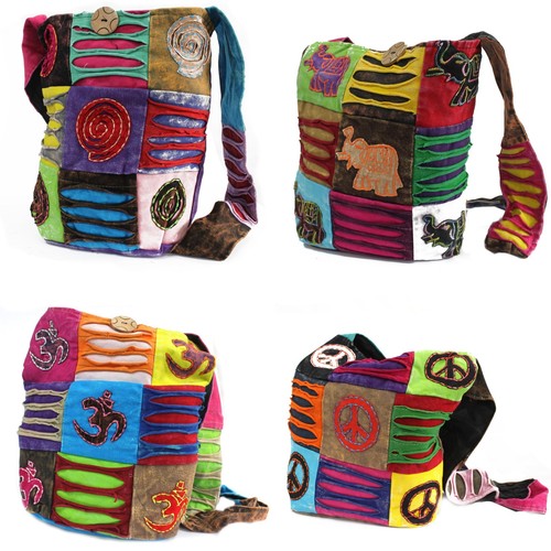 Ethnic patchwork sling - patchwork,