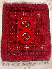 Rugs 27x19 in Vintage Afghan