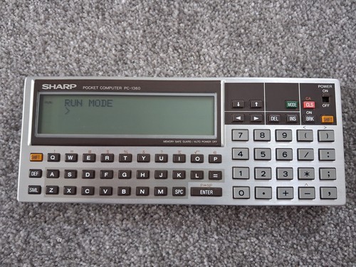 Sharp 1360 pocket computer - pocket,