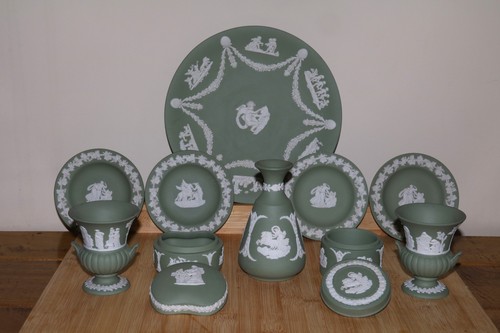 Wedgwood jasperware green sage - wedgwood,