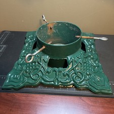Vintage Green Cast Iron Live