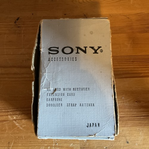 Vintage sony radio accessories - vintage,