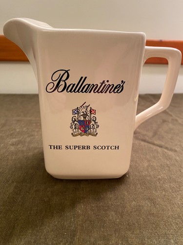 Ballantines whisky water jug - water,