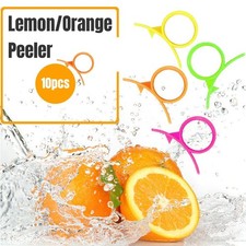 10pcs Lemon Orange Peeling
