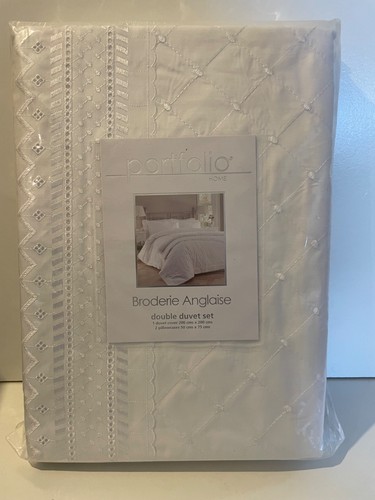 Broderie anglaise white duvet - anglaise,