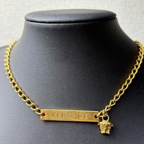 Versace necklace medusa - medusa, plate