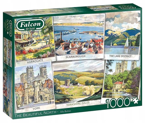 Jumbo puzzle 1000pc falcon - jumbo,