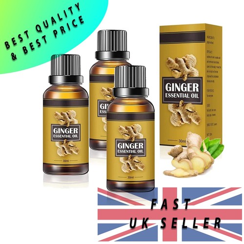 3pc ginger oil for - ginger, lymphatic