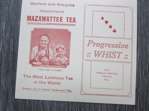 Mazawattee tea doctors - tea,