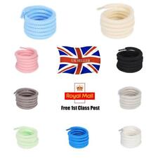 Shoe Laces Round 10mm Thick Rope Braided Trainers Sneakers UK FAST POST
