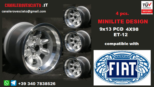 Minilite alloy wheels - minilite,