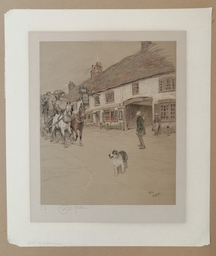Four vintage prints cecil - four, prints.