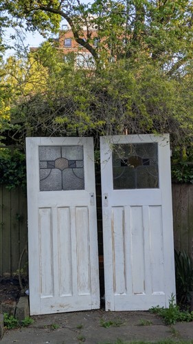 Stained glass interior doors - stained,