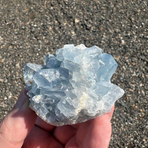 Celestite celestine crystal - celestine,