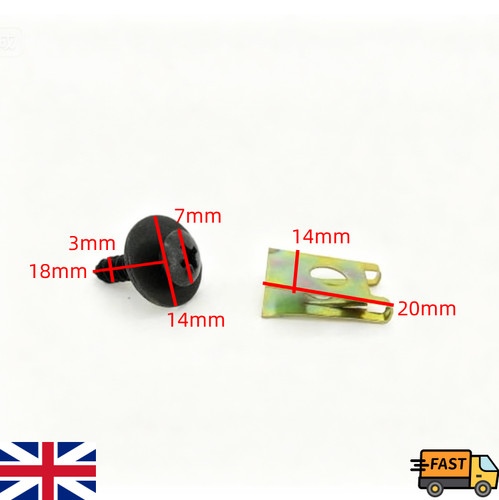 Fit bmw type fastener clip - bmw,