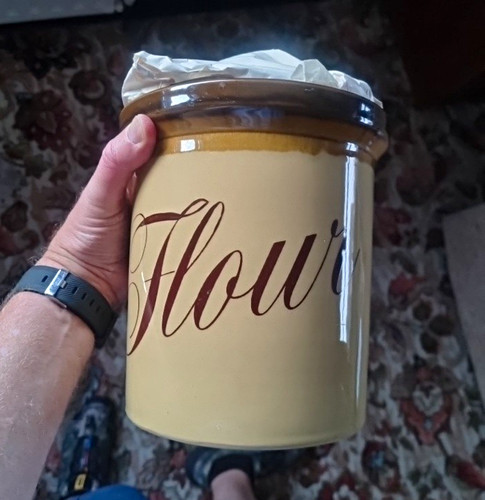 Vintage retro granville flour - vintage/retro,