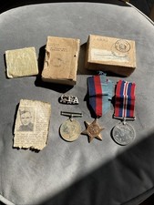 WWII British Medal Group &