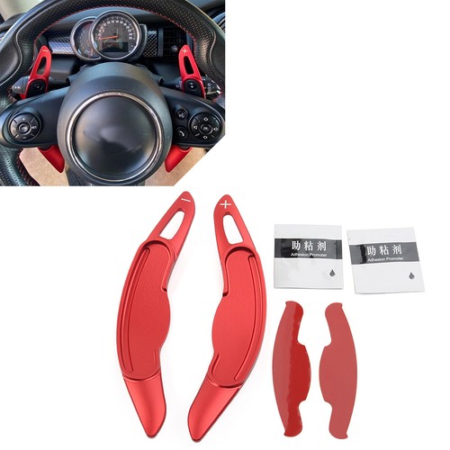 Red steering wheel paddle - red,