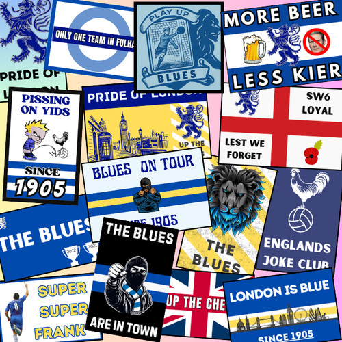 Chelsea stickers 50x - chelsea, 50x-