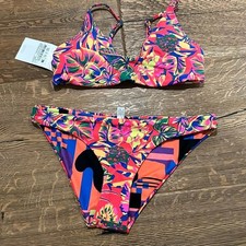 Maaji Pink Floral reversible Bikini medium