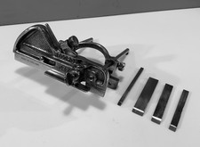 VINTAGE RECORD No 043 PLOUGH PLANE WITH DEPTH STOP & 5 CUTTERS