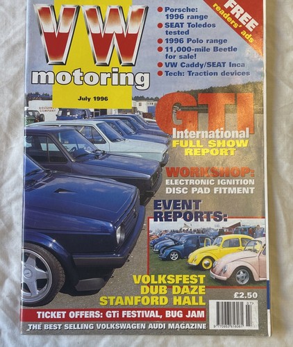 Motoring magazine 1996 - vw,