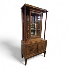 Tall Antique Display Cabinet