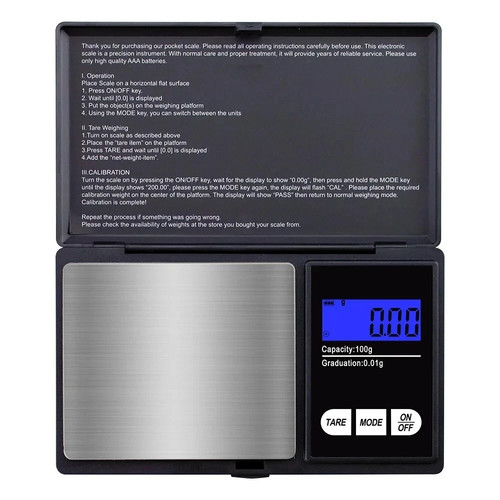 Digital scales 01g 500g gram - digital, 0.01g