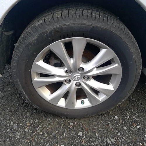 Wheel 18x7 alloy silver - 18x7-1/2,