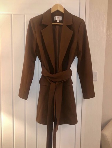 Forever unique belted blazer - belted,