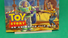 Vintage Toy Story Flip Book. RARE. 1995, first edition.