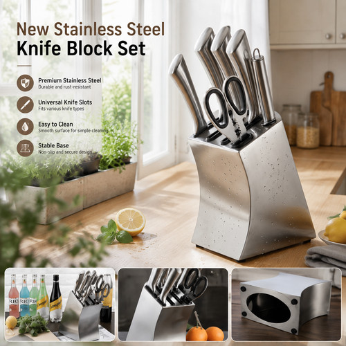 New stainless steel knife - new,