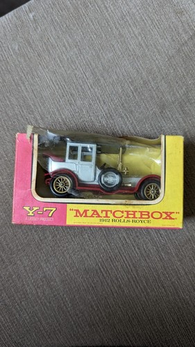 Vintage matchbox rolls - rolls, royce