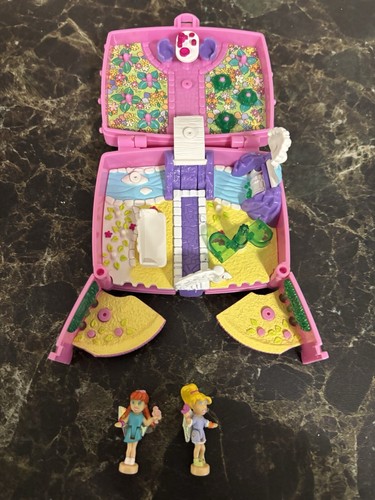 Vintage polly pocket - pocket, emerald