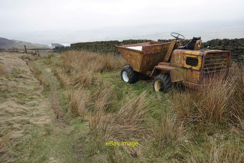 Photo 12x8 abandoned dumper - 12x8,