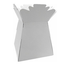 Flower Bouquet Vase Boxes Florist Box, Flower Presentation in Range of Colours