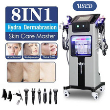 8 in 1 HydraFacial Machine Multi-Function Skin Deep Cleansing Machine UK - Used 