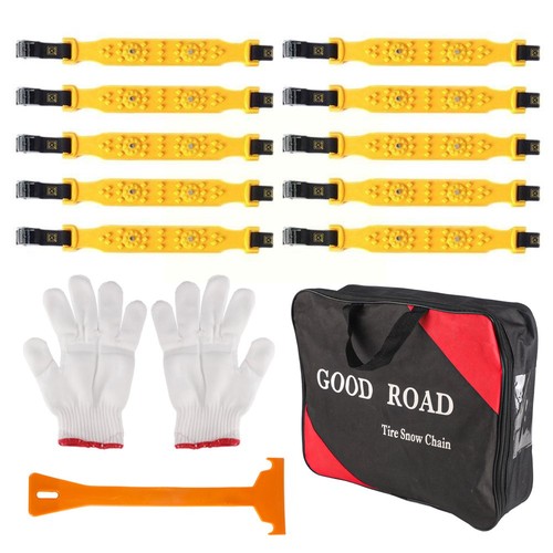 10x tire snow chains for - car, /
