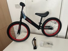 Used- 16 Inch Balance Bike for 4 5 6 7 8 Year Old Kids No Pedal Bikes.