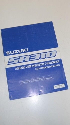 Workshop manual attachment - workshop,