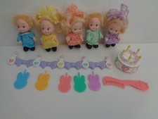 Tyco Quints Dolls Party Time Cake Bottles & Lollies & leaflet