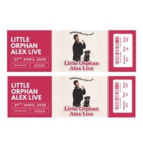 Alex Warren Personalised Memorabilia Physical Concert Tickets