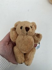 Tiny Teddy Bear With Moveable Arms